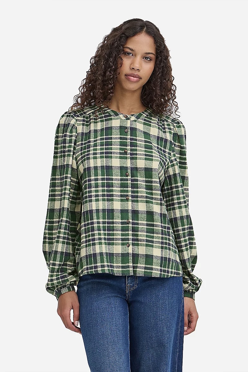 CHEMISE TAMANNA VERT H25