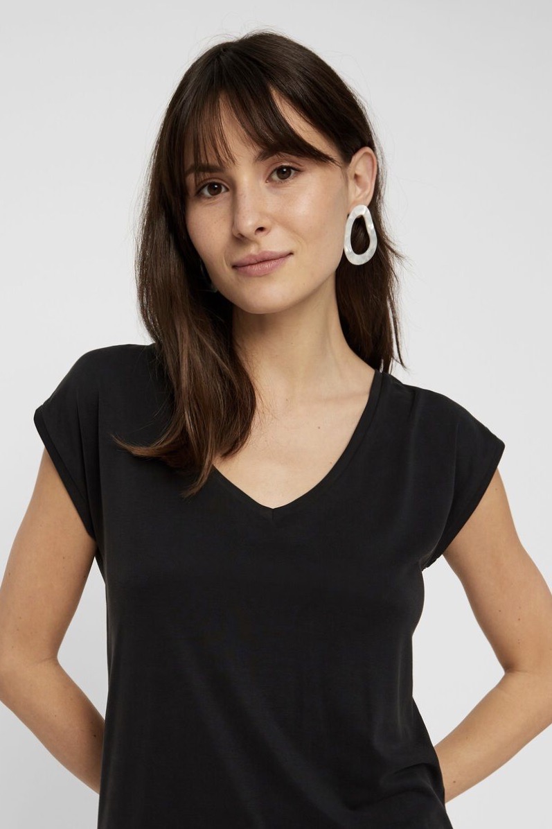 T-SHIRT KAMALA BLACK E25