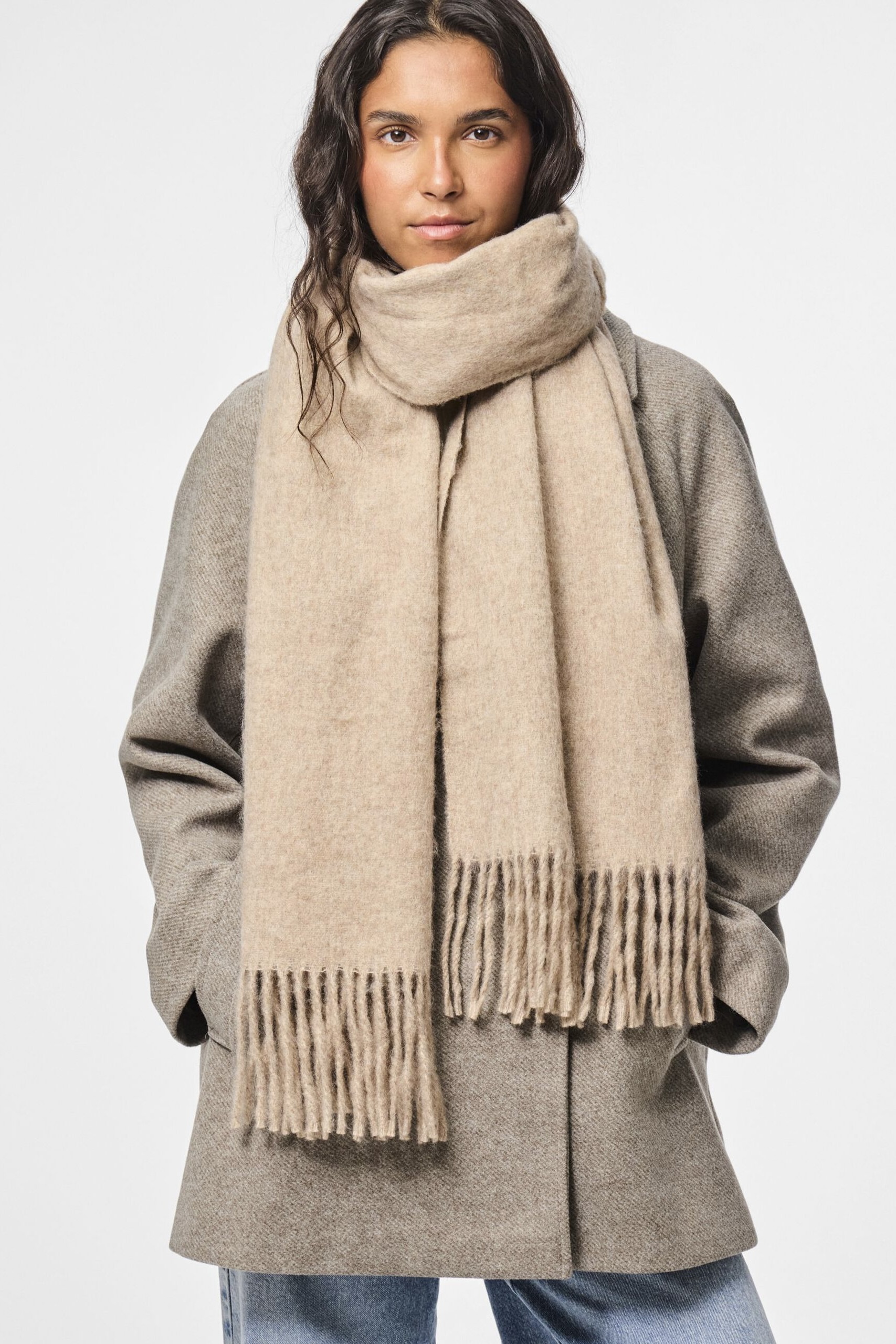ECHARPE NAYA GREIGE H25