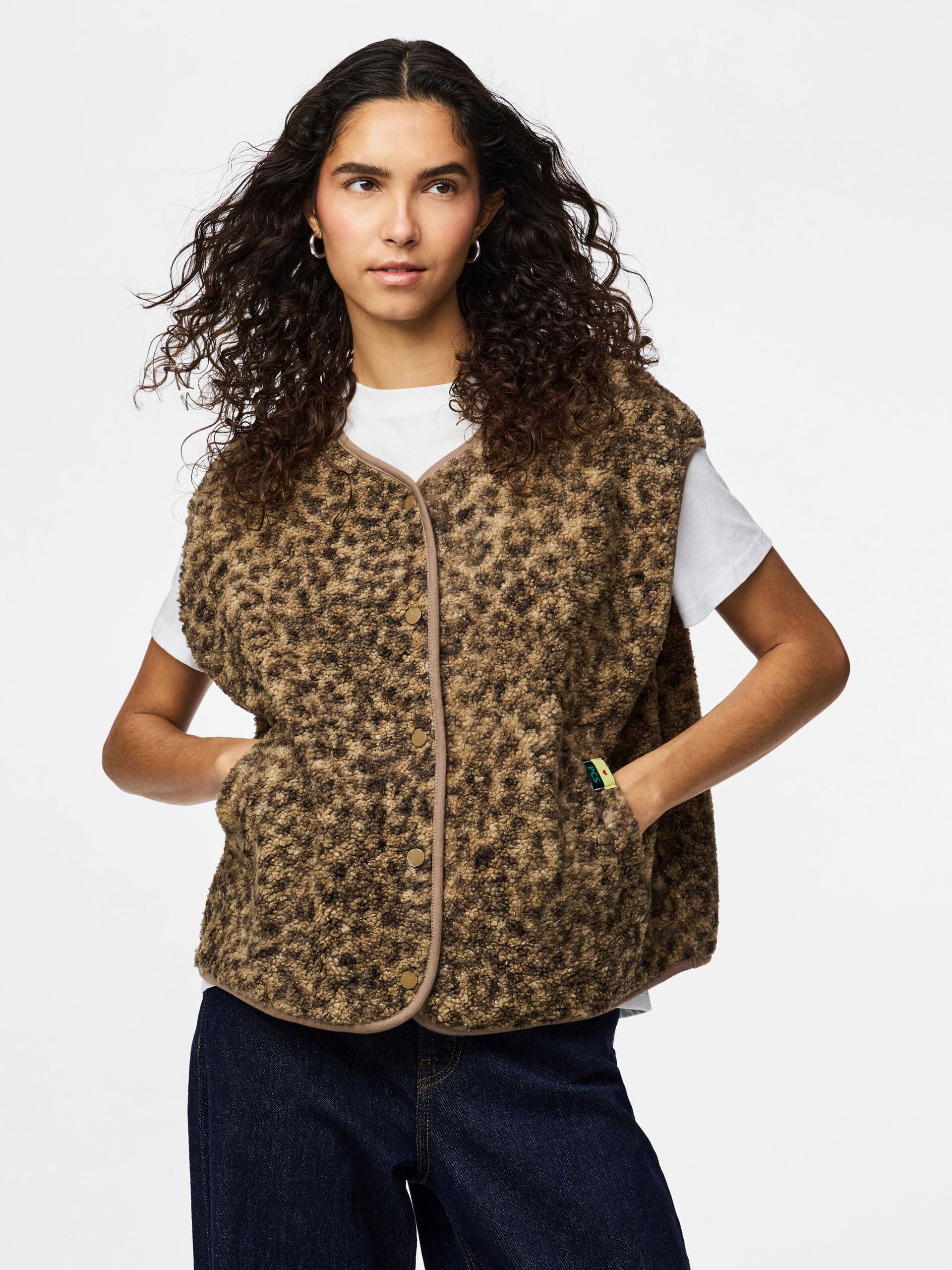 GILET KATTY TEDDY LEO H26