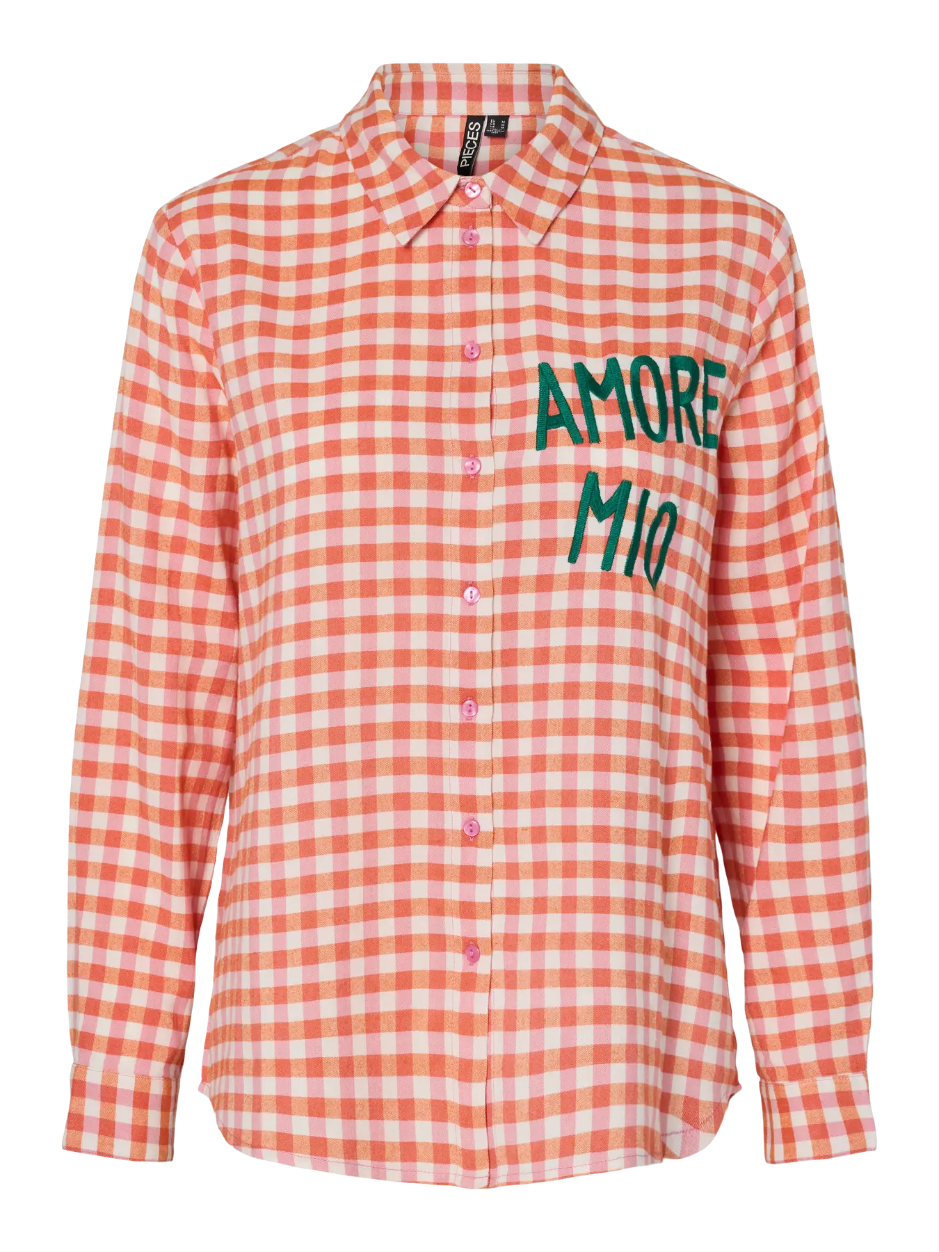 CHEMISE ALIZE ORANGE MIO E26