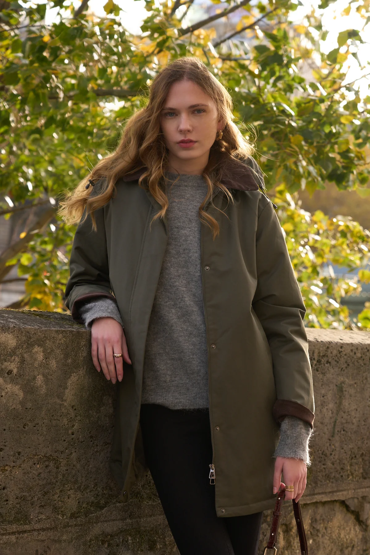 PARKA BARBOUR IMPER KAKI H25