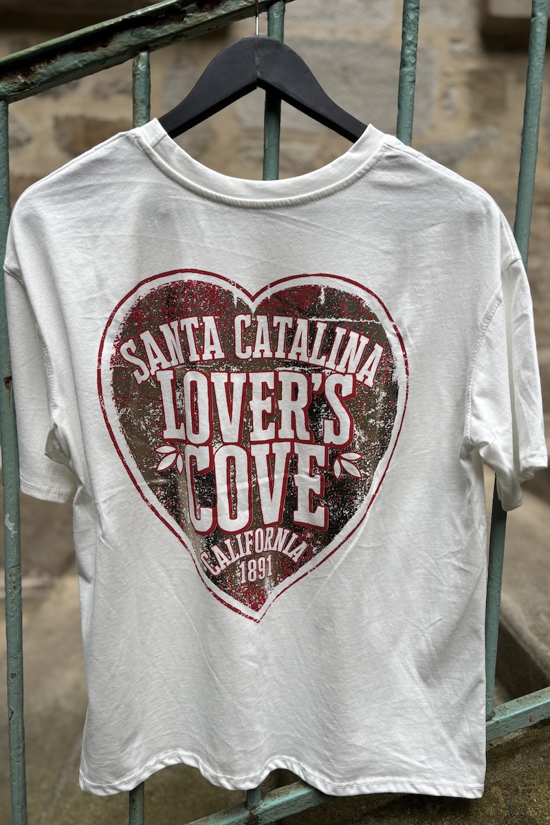T-SHIRT LOVER BLANC H25