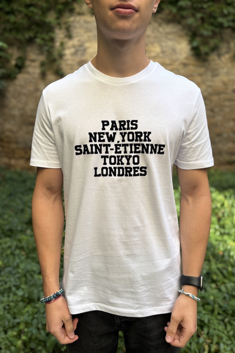 T-SHIRT TOM PARIS  ST NOIR H25