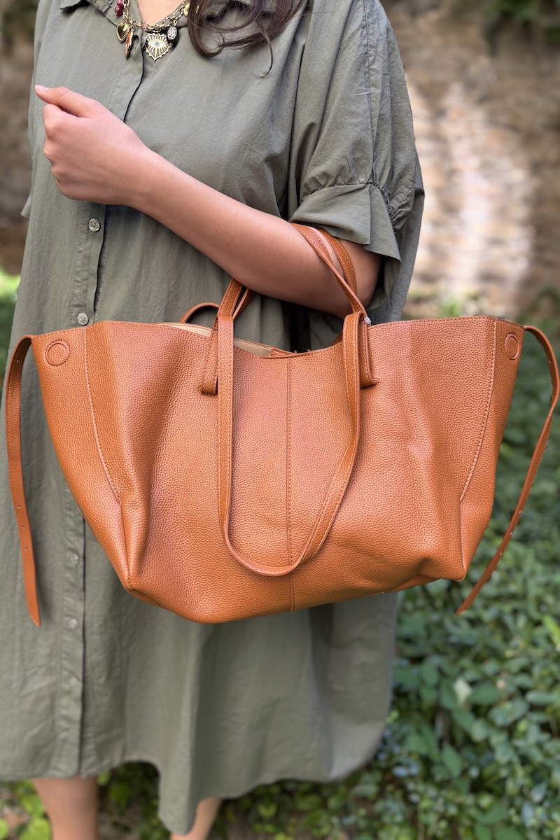 SAC POLLEN CAMEL H25