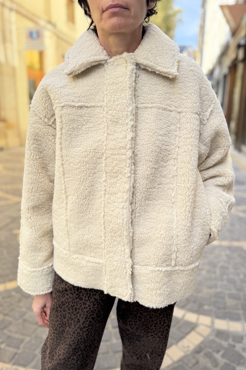 BLOUSON ELIVAZ MILK H26