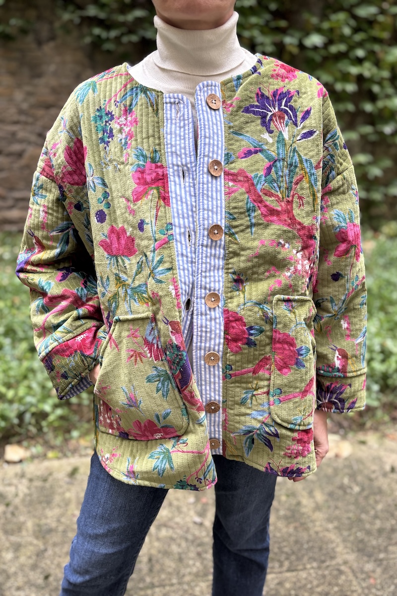 VESTE COLINE VERTE H25