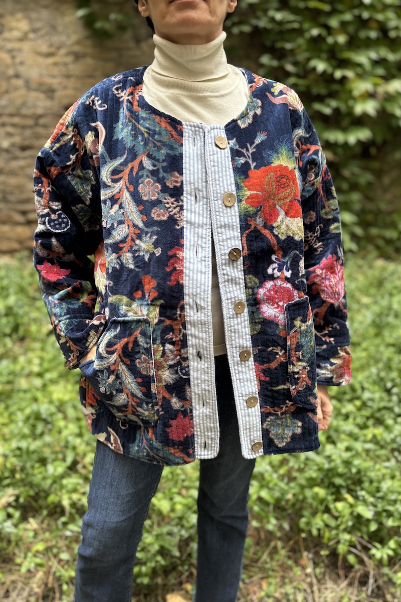 VESTE COLINE MARINE H25