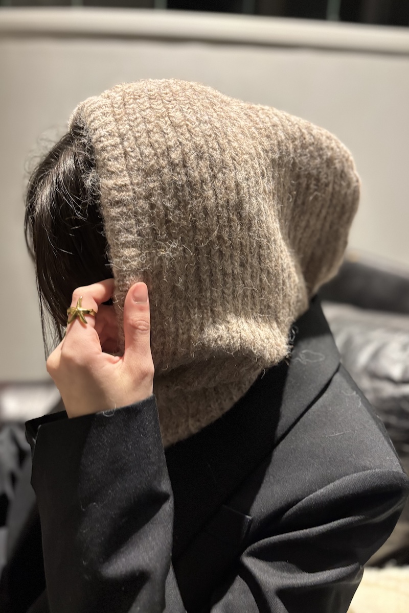 CAGOULE ADELINE TAUPE H25