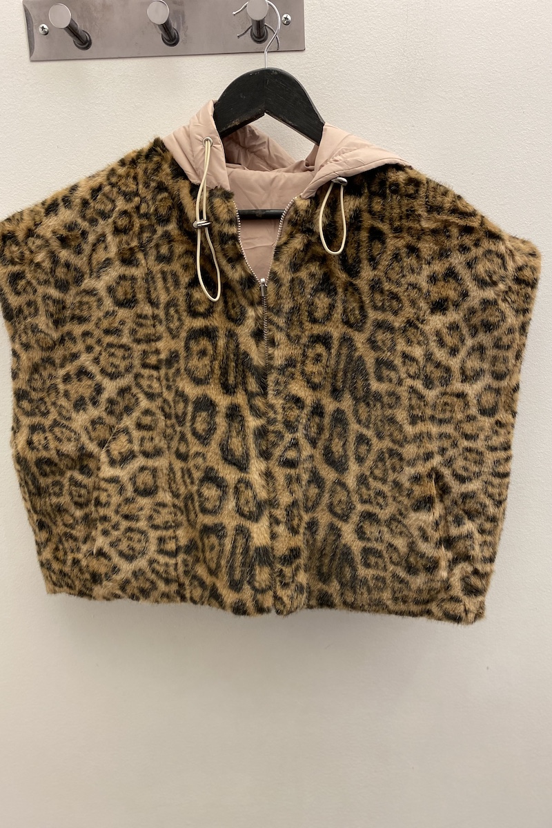 GILET MANON LEO CAMELH25