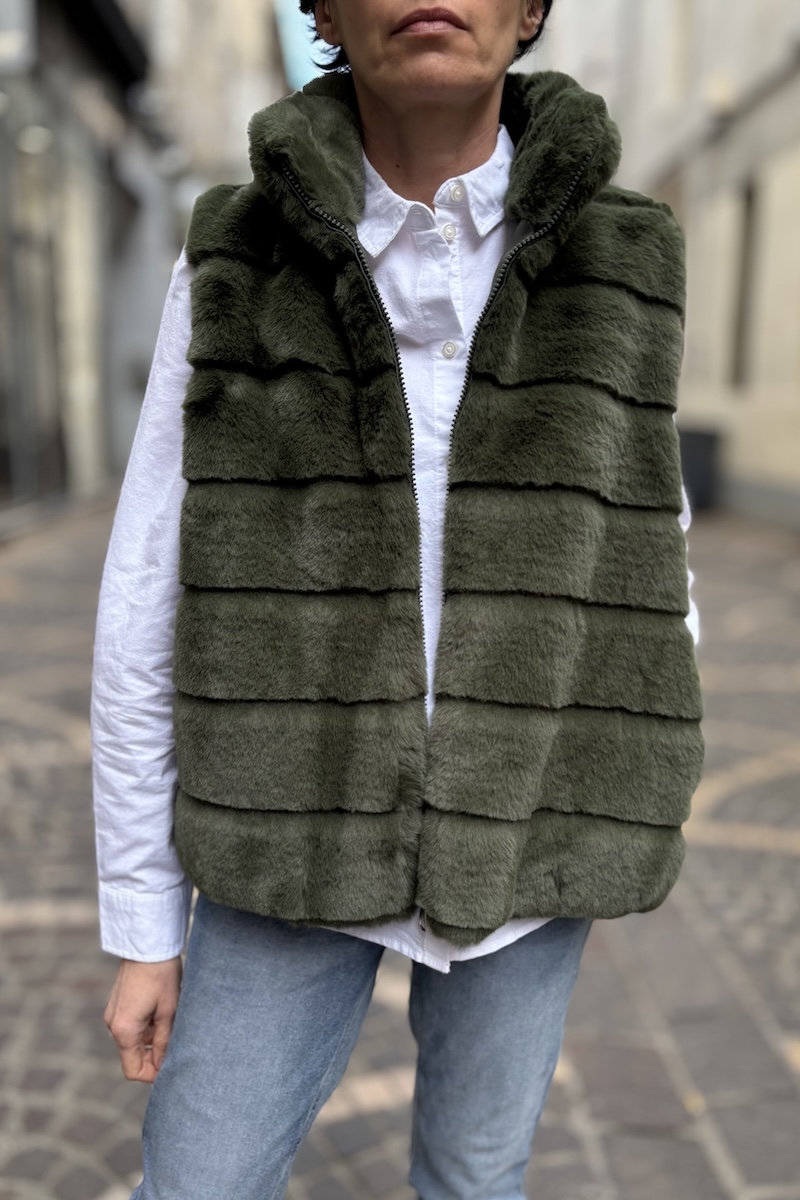 GILET TOM KAKI