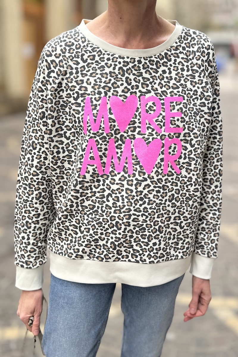 SWEAT SUZANNA LEO FUSCHIA FLUO E25