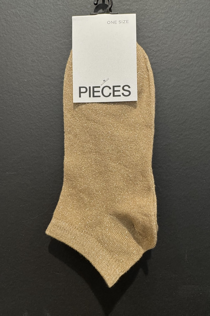 CHAUSSETTE SEBBY BASSE LUREX NATURAL E25