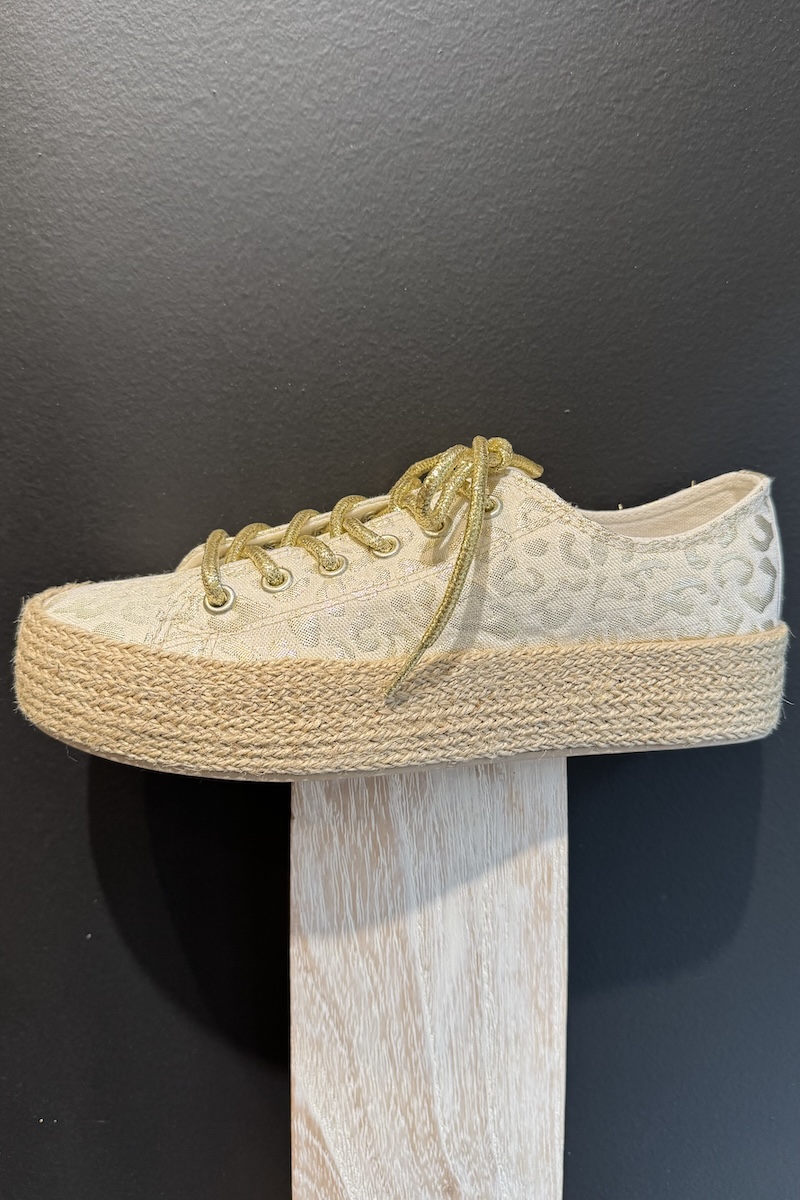 BASKET NINA GOLD BEIGE E25