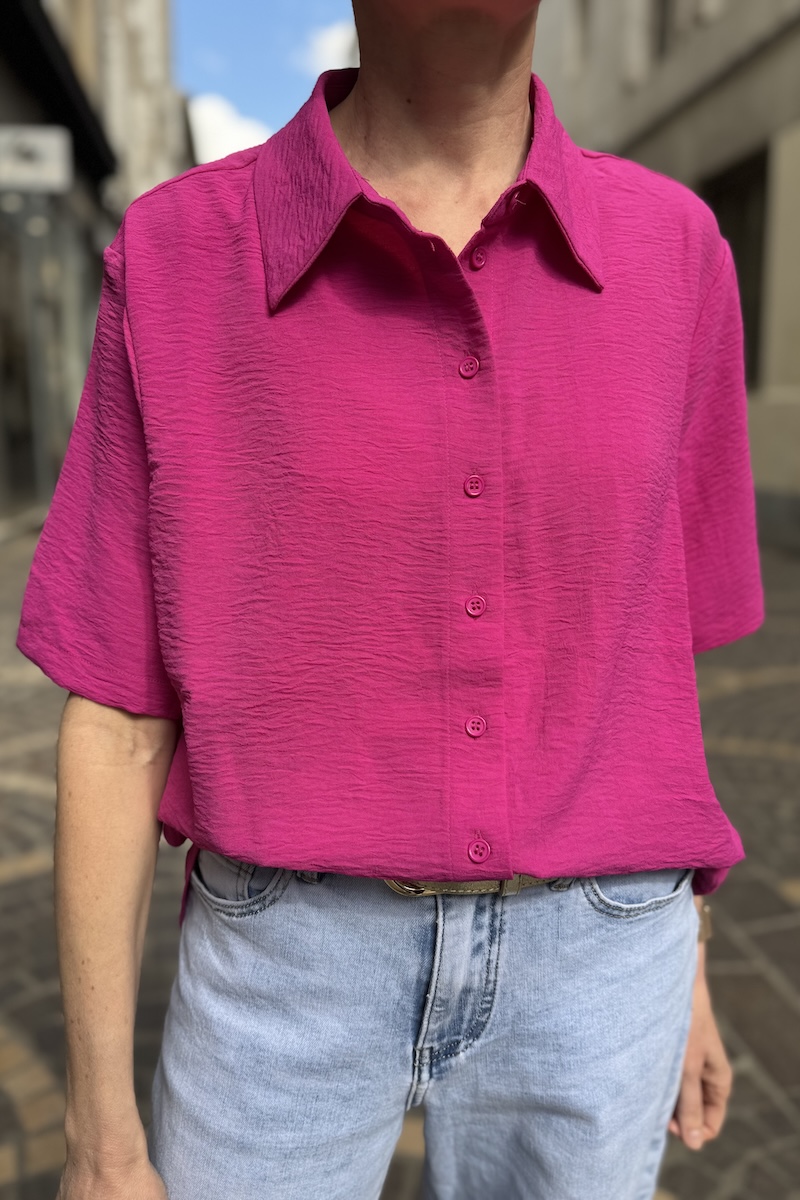 CHEMISE SIJA FUSCHIA E25