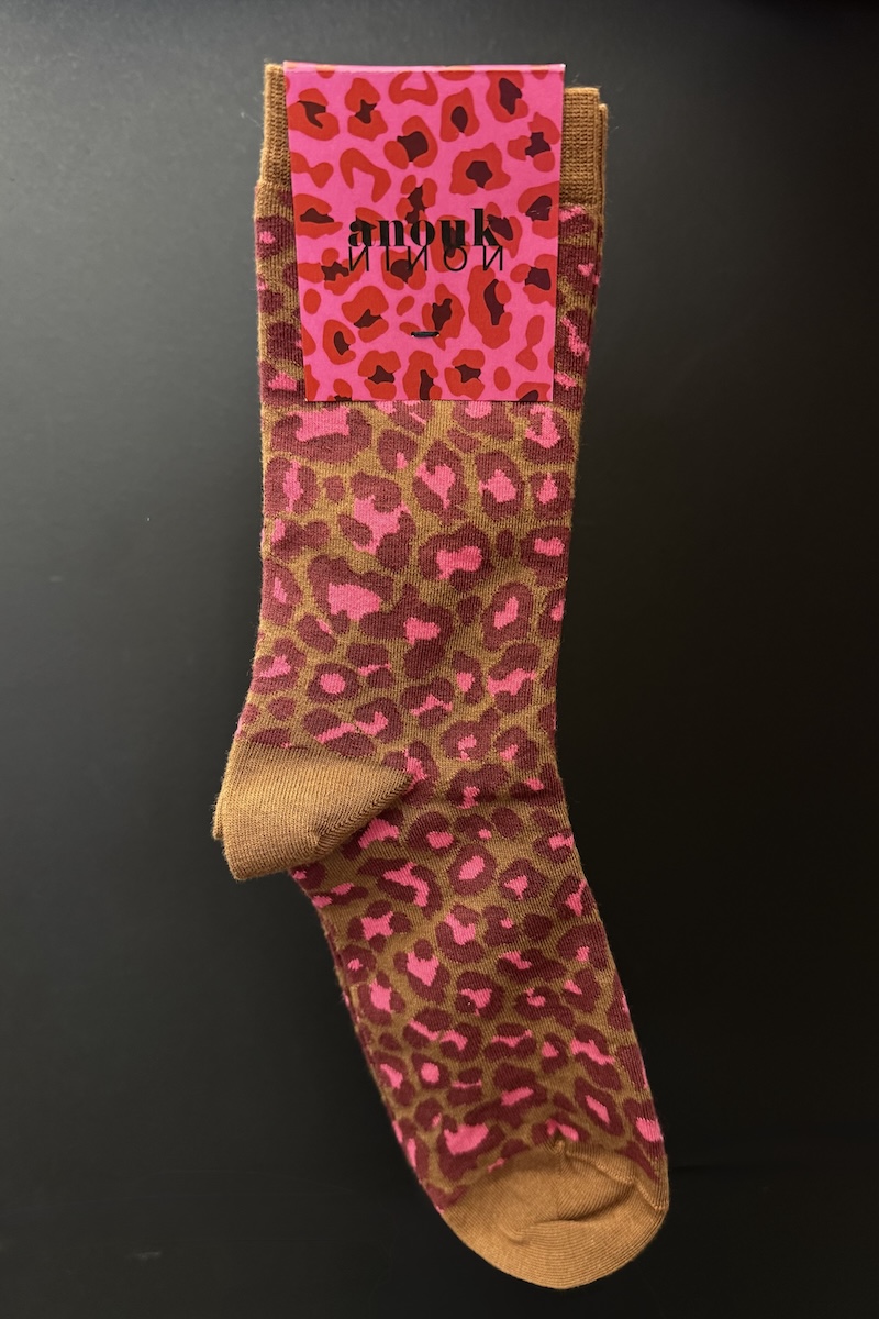 CHAUSSETTE CELIA LEO CAMEL H25