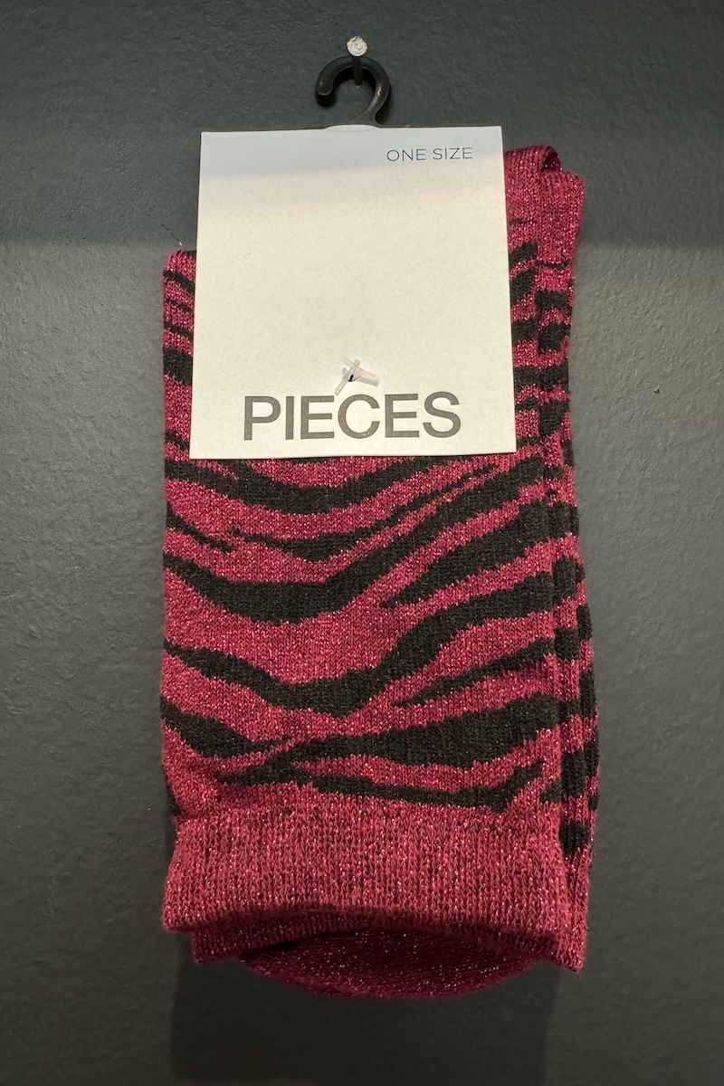 CHAUSSETTE SEBBY ZEBRA PORT H25