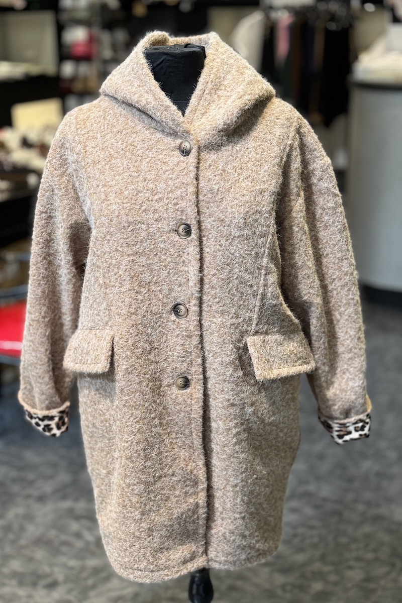 MANTEAU IRIS CAMEL  H25