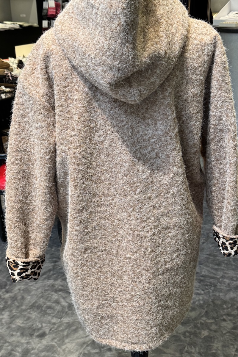 MANTEAU IRIS CAMEL  H25