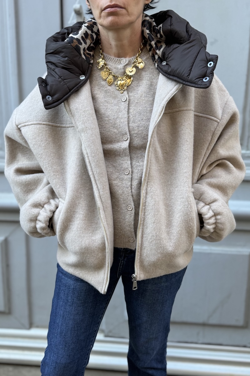 BLOUSON LONDON BEIGE H25