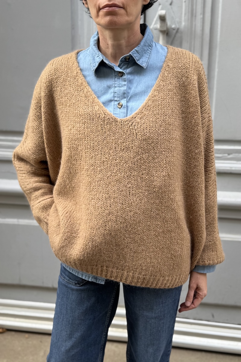 PULL CARLA CAMEL H24