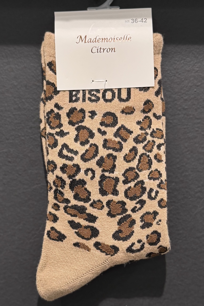 CHAUSSETTE BISOU CAMEL H25