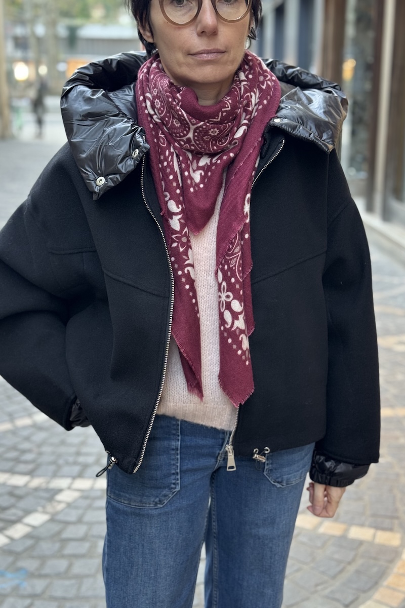 BLOUSON MILAN NOIR H25