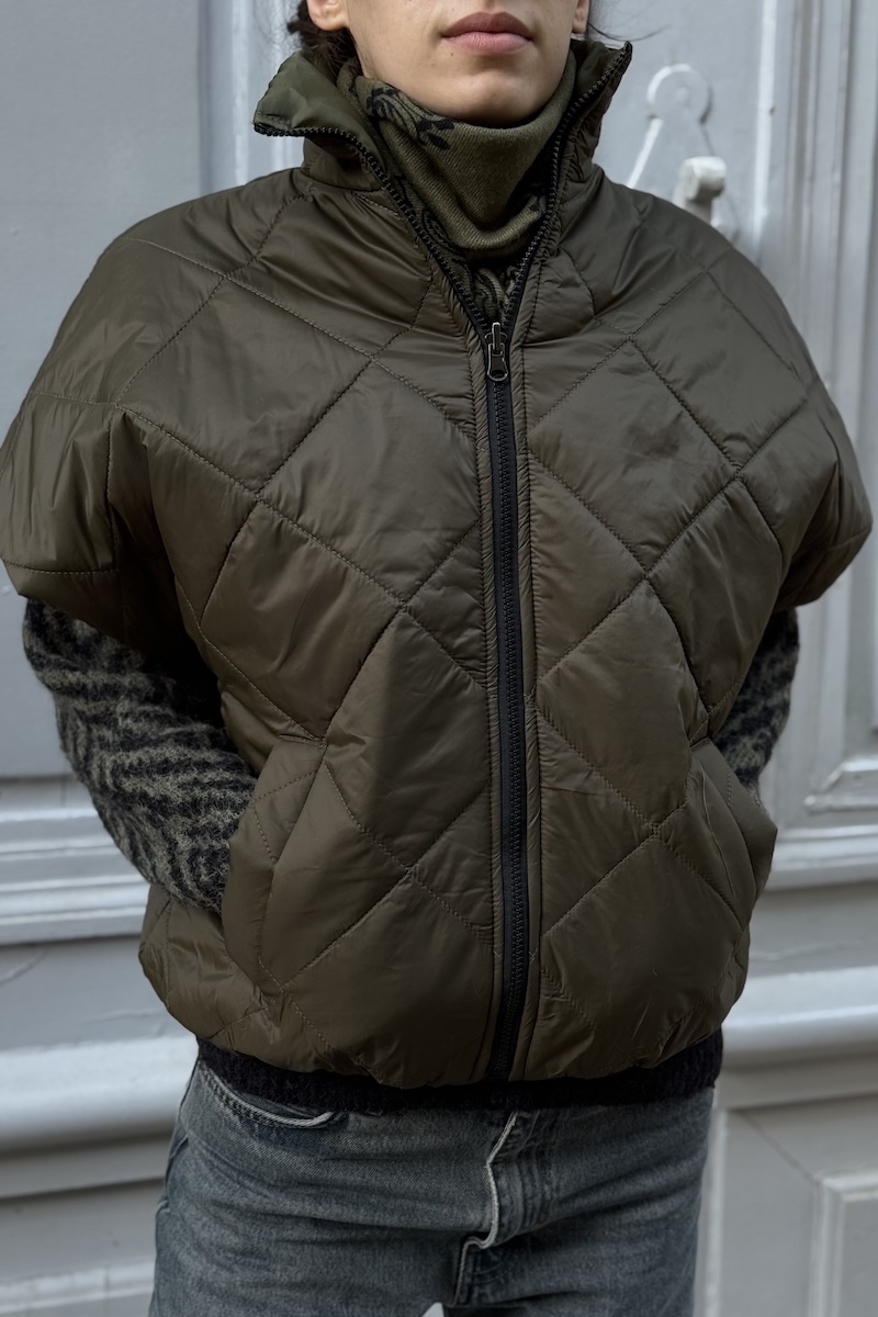 CAPE DOUDOUNE KAKI H25