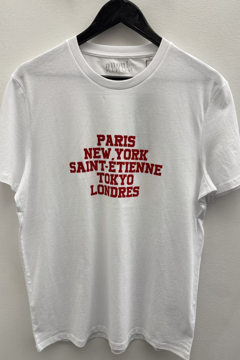 T-SHIRT TOM PARIS  ST ROUGE H25