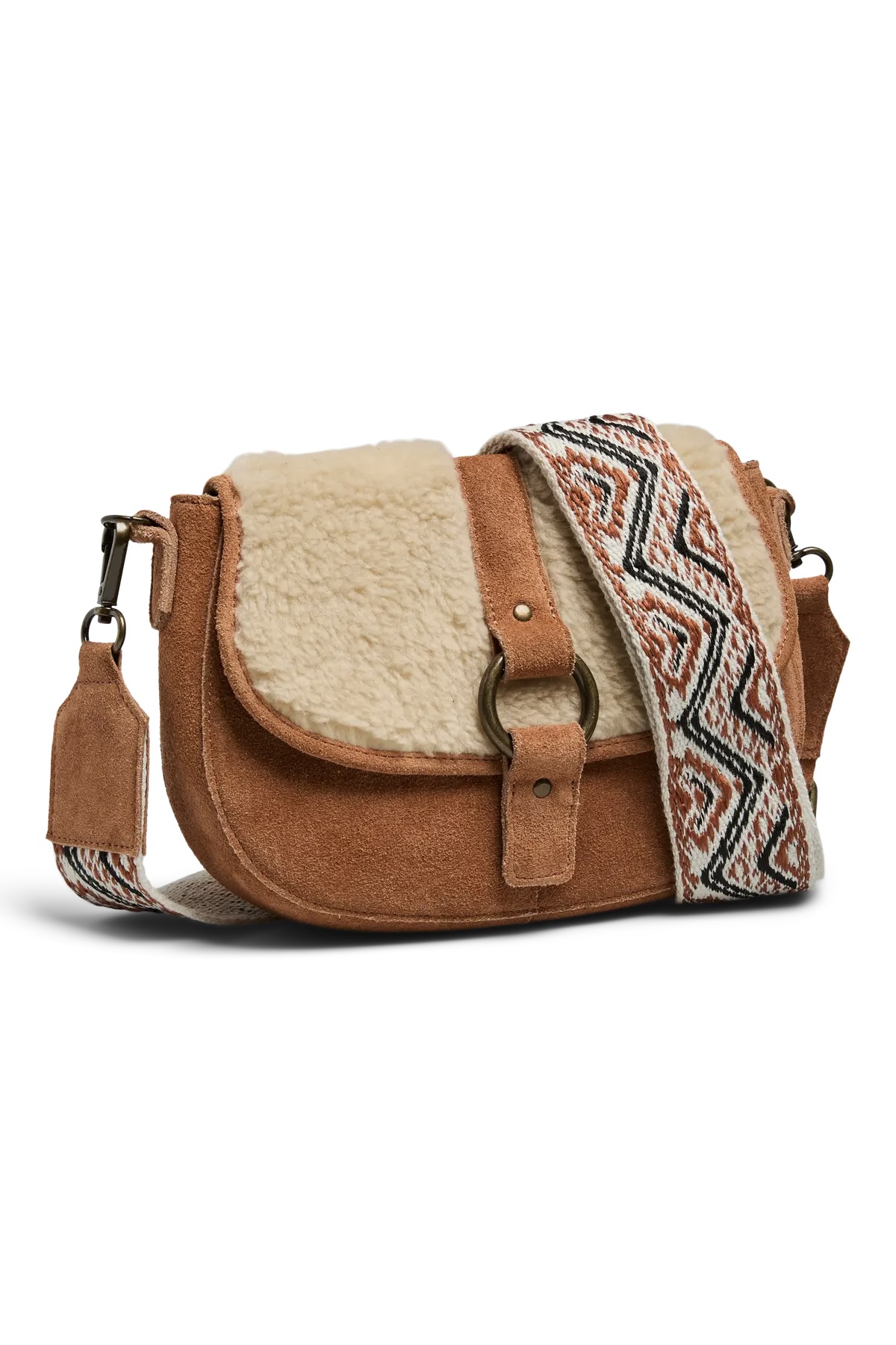 SAC JULIA SUEDE BROWN H25
